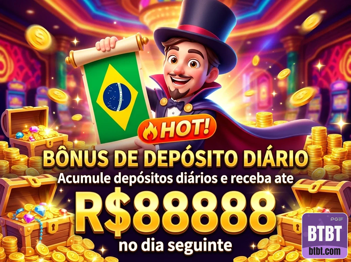 btbt - bônus exclusivo - Bônus de Primeiro Depósito