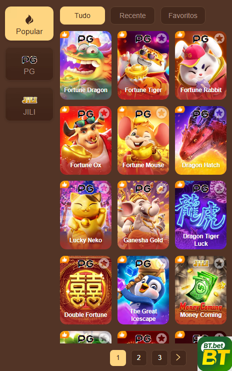 Jogos Certificados btbt.com